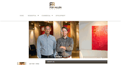 Desktop Screenshot of foxallen.com